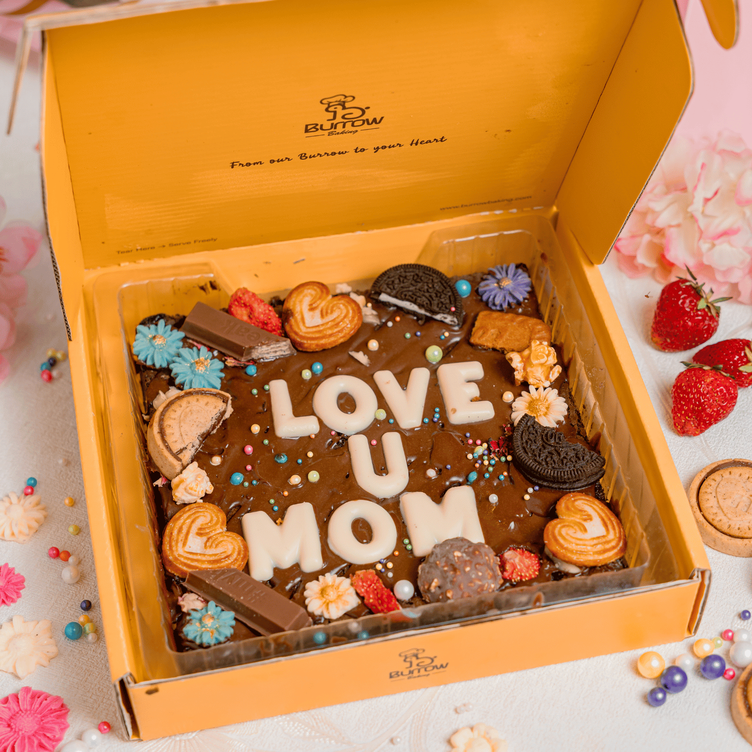Mother's Day Medium Brownie Box