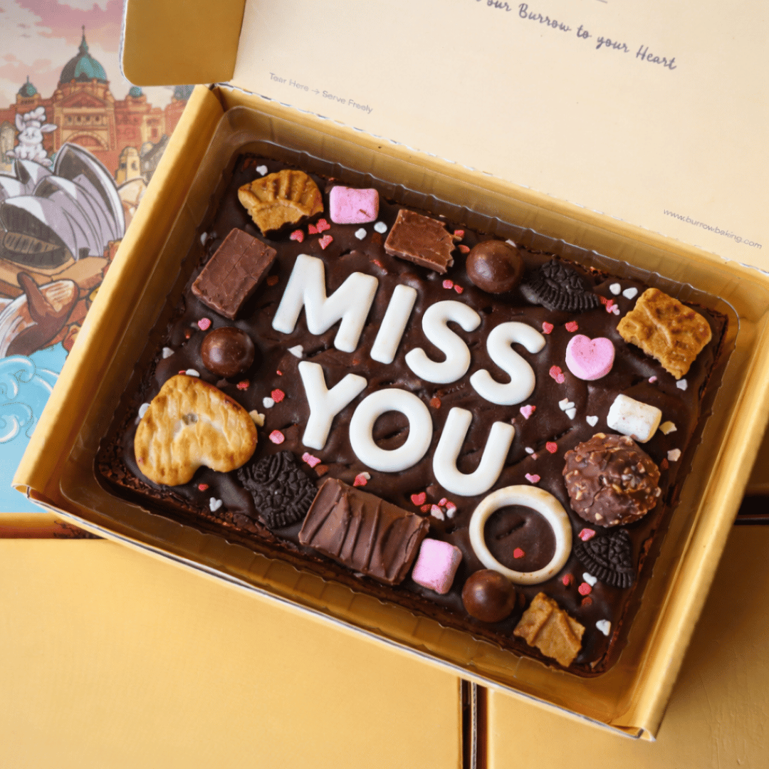 Custom Letter Treat Brownie