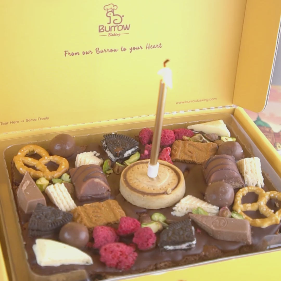 Load video: Brownie Slab