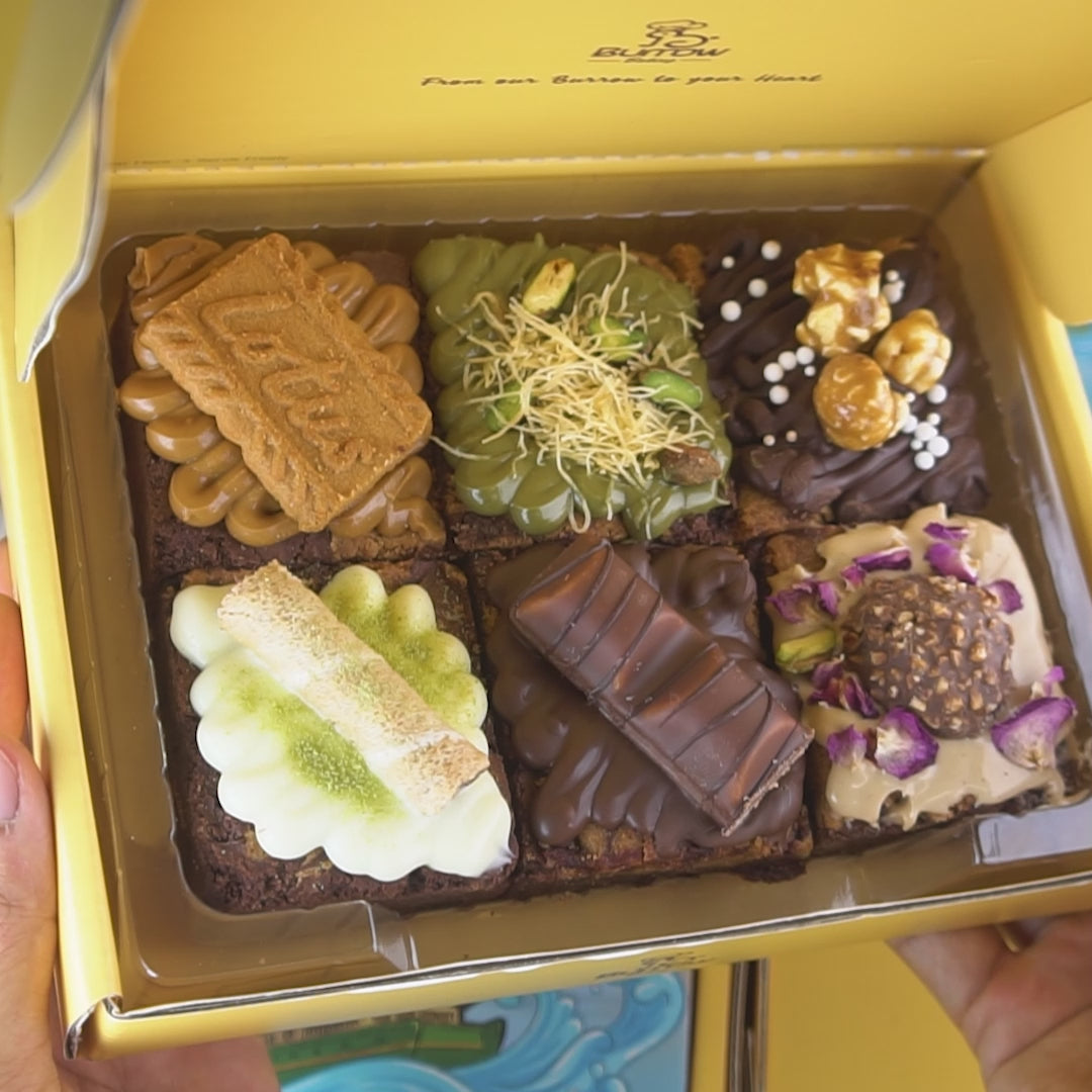 Load video: Assortment Brownie Box